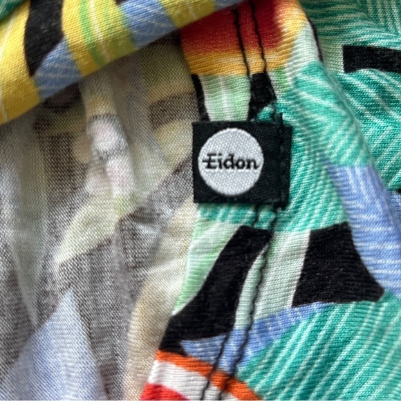 Eidon Amaya Dress Papaya  Resort Wear Beachy Tropical Fruit Corset Lace Up Sz S - Picture 7 of 16